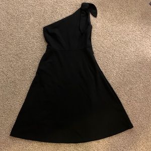 Banana Republic one shoulder midi dress